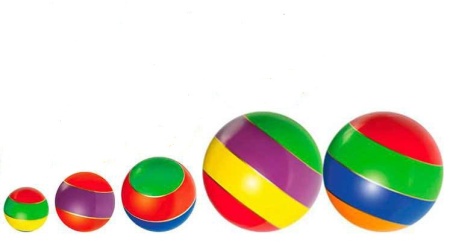 Купить Мячи резиновые (комплект из 5 мячей различного диаметра) в Шадринске 